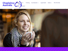 Tablet Screenshot of chaplaincyaustralia.com